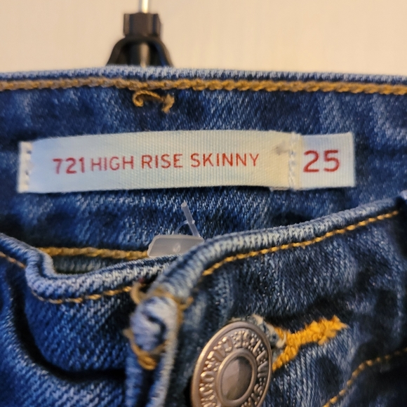 Levis high rise skinny 721 - Picture 3 of 5